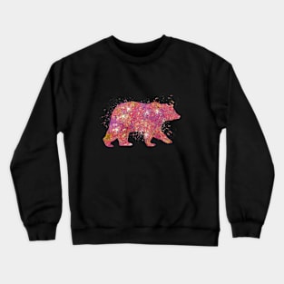 Brown Bear Animal Forest Wild Jungle Nature World Earth Wildlife Watercolor Crewneck Sweatshirt